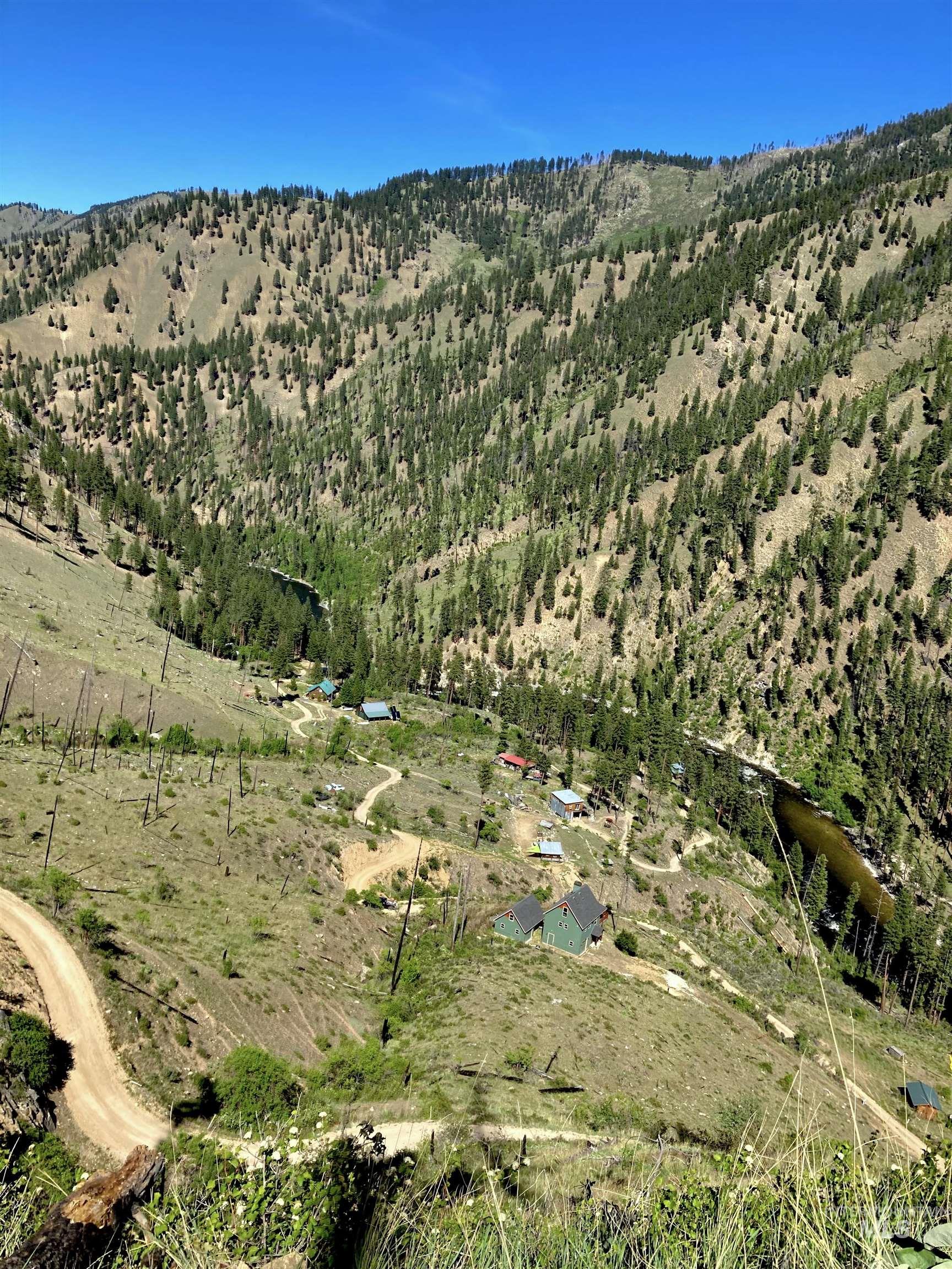 117 Dustin Road McCall, ID 83638 - Photo 18 of 21 Aerial view of property's location with rural landscape