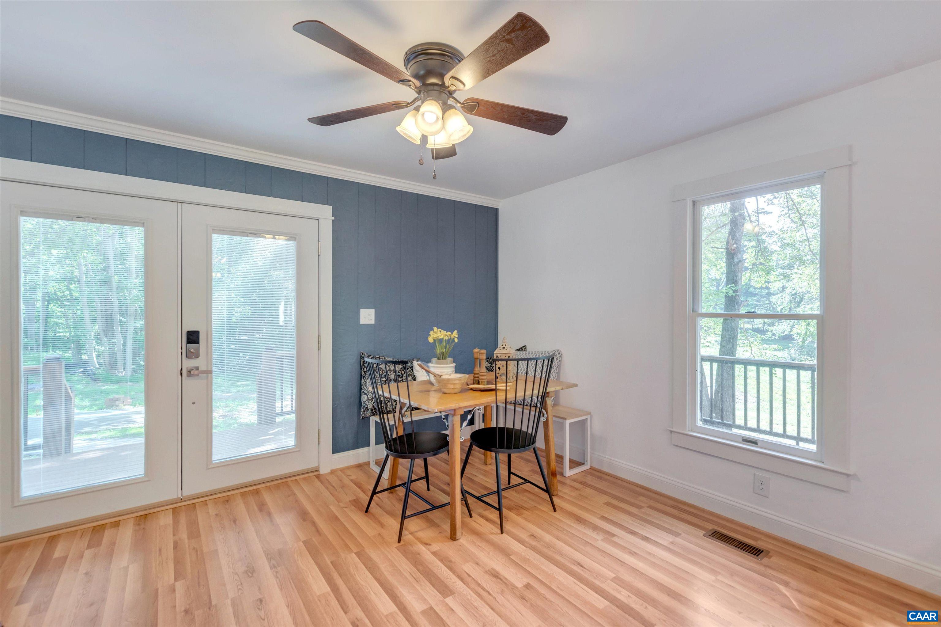 1820 Ridge Road Palmyra, VA 22963 - Photo 12 of 65 a view of a dining room with furniture window and wooden floor