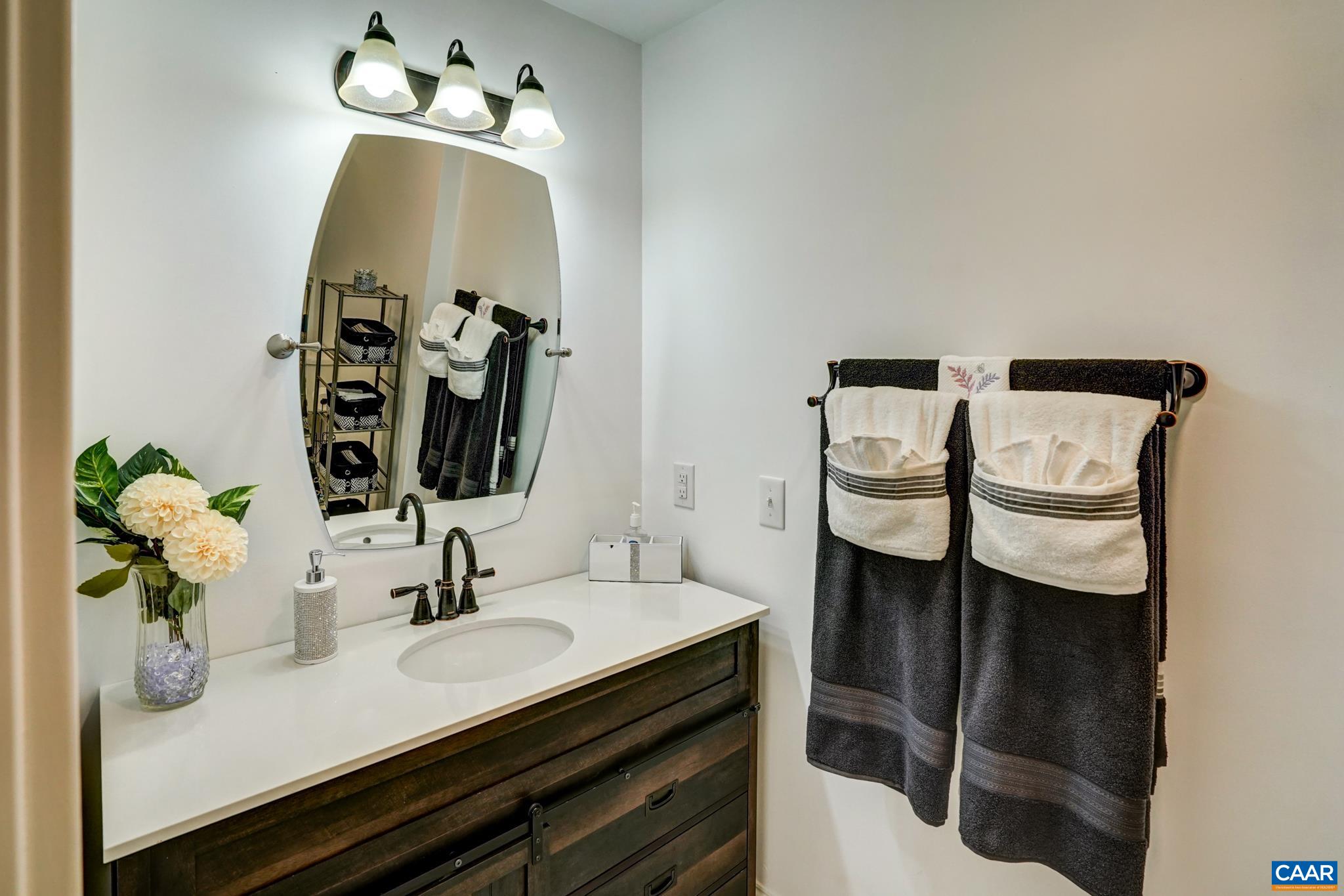 1820 Ridge Road Palmyra, VA 22963 - Photo 28 of 65 a bathroom with a sink and a mirror