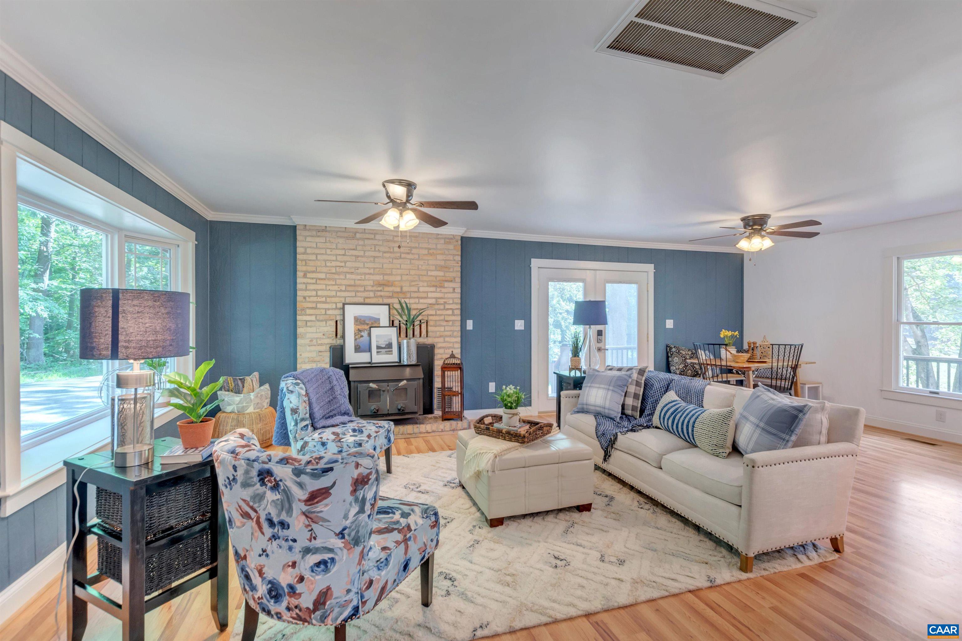 1820 Ridge Road Palmyra, VA 22963 - Photo 7 of 65 a living room with furniture and a large window