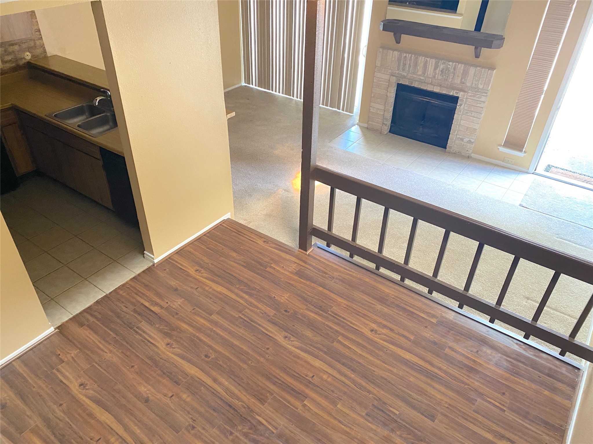 3166 Windchase Boulevard, Unit 465 Houston, TX 77082 - Photo 7 of 21 a view of entryway with wooden floor