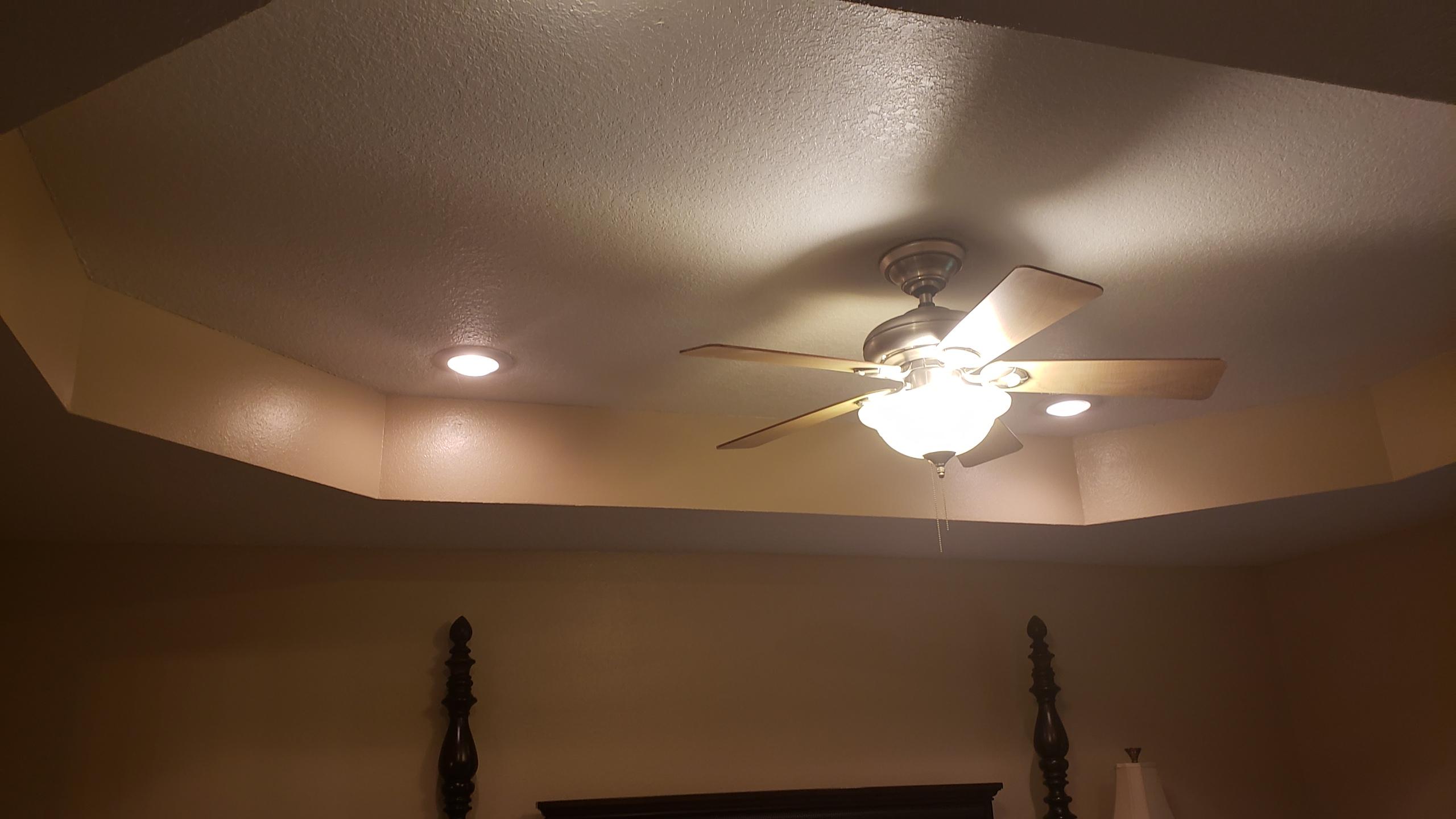 591 Ridge Lake Road Crestview, FL 32536 - Photo 21 of 31 a view of a room with a chandelier fan