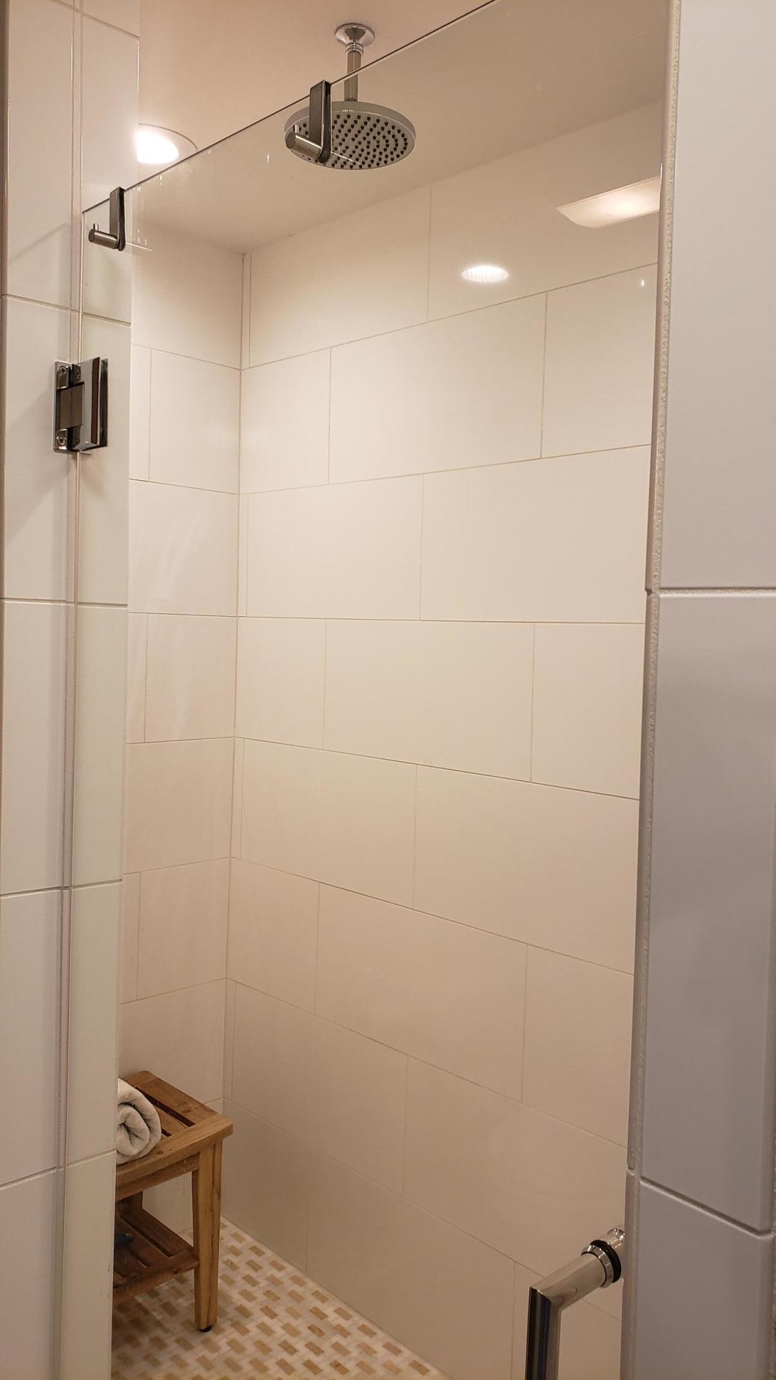 591 Ridge Lake Road Crestview, FL 32536 - Photo 25 of 31 a bathroom with a shower and a table