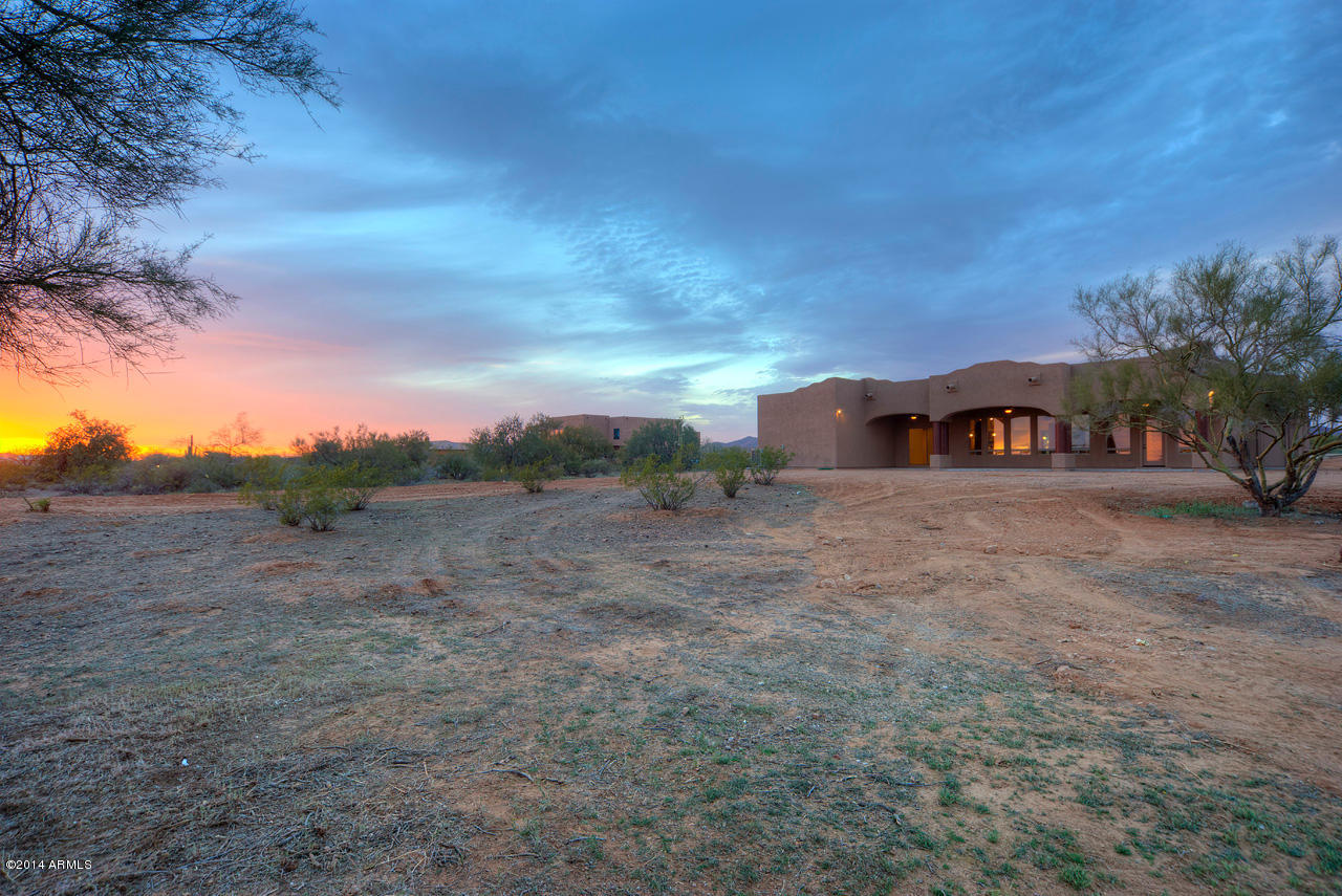 823 East Irvine Road Phoenix, AZ 85086 - Photo 43 of 45 Backyard Sunset Views
