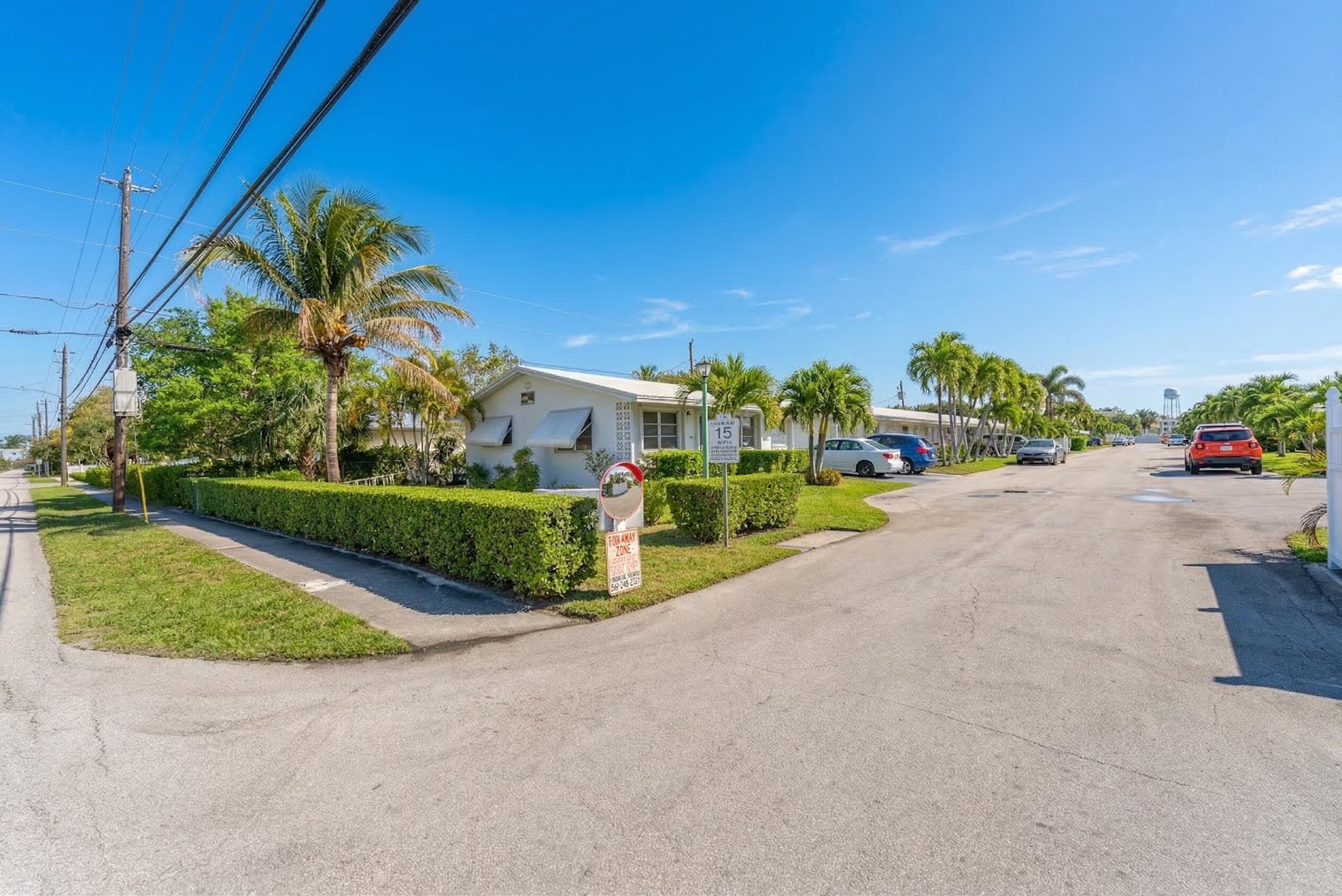 722 Ridge Road, Unit 1 Lantana, FL 33462 - Photo 20 of 20 a view of a house with a street