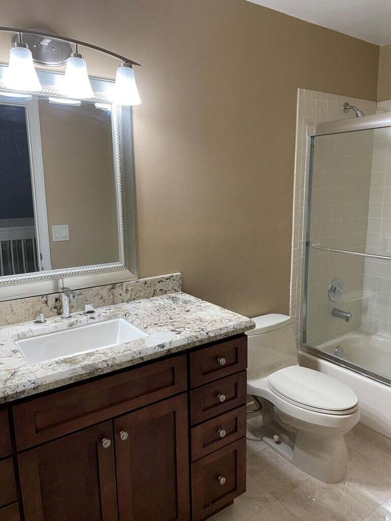 17070 Boca Club Boulevard, Unit 6 Boca Raton, FL 33487 - Photo 23 of 23 Upstairs Guest Bath