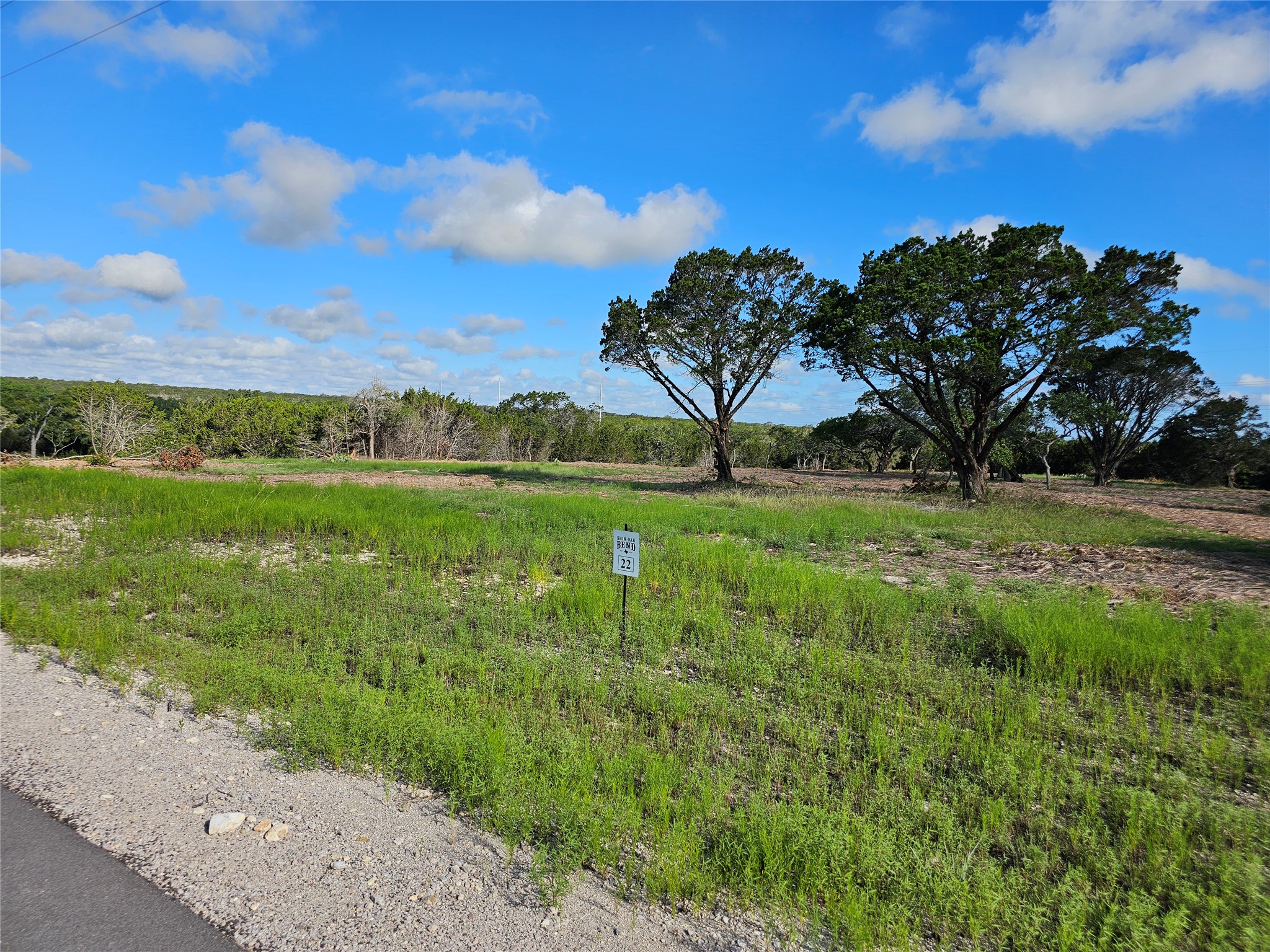 Lot 22 Riparian Elm Road Bertram, TX 78605 - Photo 1 of 10 a view of an outdoor space and a yard