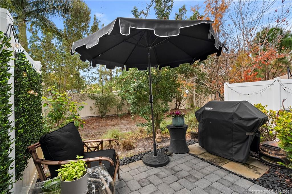 380 Southeast Sea Hunt Way Stuart, FL 34994 - Photo 18 of 42 Back Patio Area