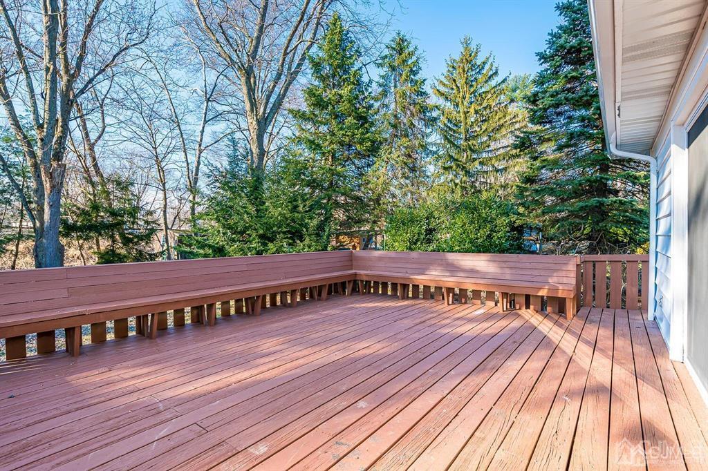 42 Norris Avenue Metuchen, NJ 08840 - Photo 31 of 39 a view of wooden deck with a trees