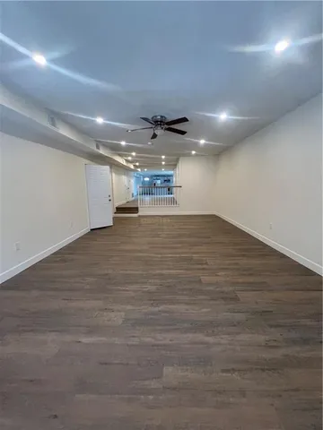 a view of empty room