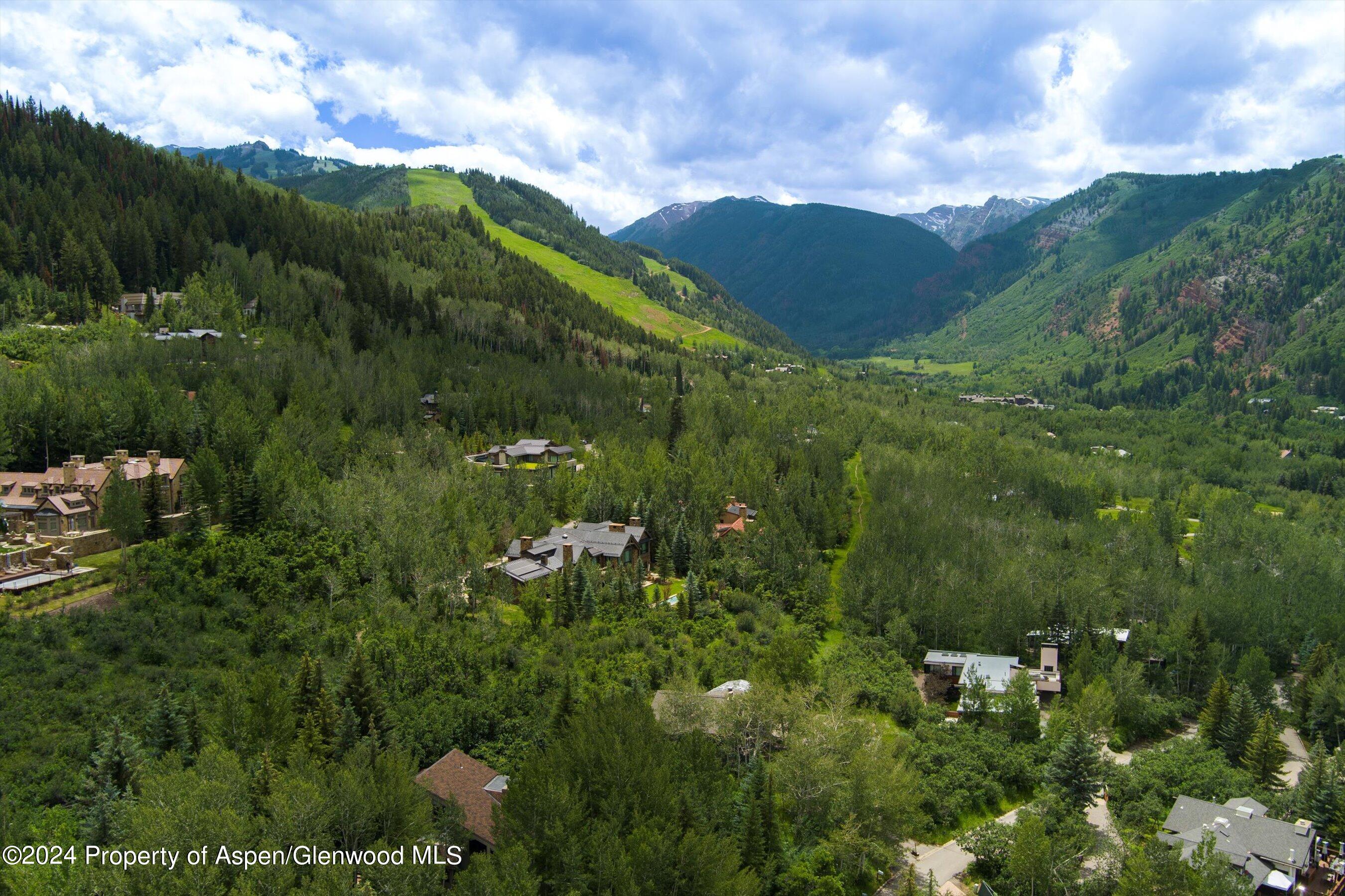 209 Larkspur Lane Aspen, CO 81611 - Photo 43 of 45 a view of a city and mountains
