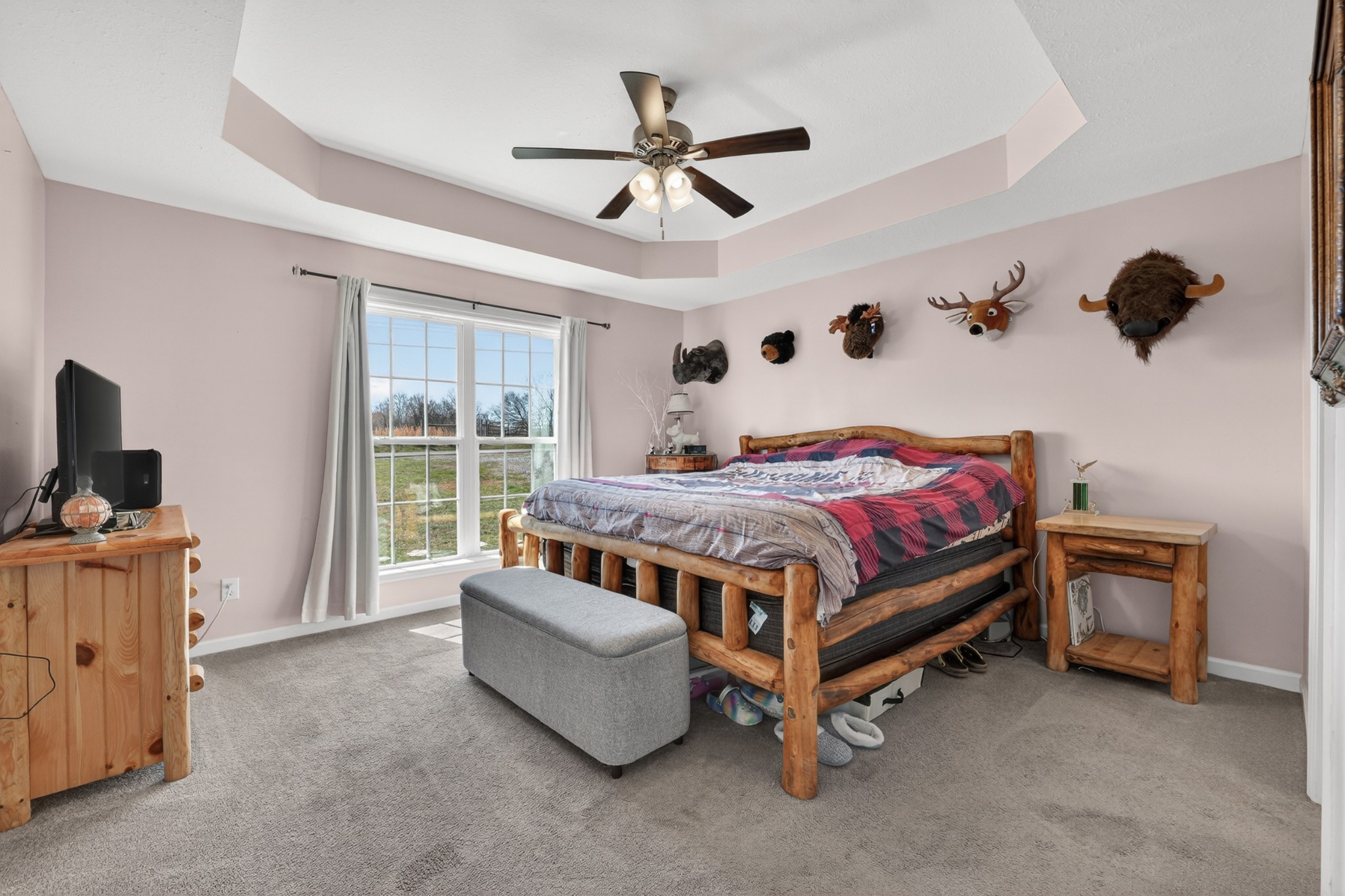 198 L Mitchell Road Flintville, TN 37335 - Photo 20 of 41 a bed room with a bed and a window