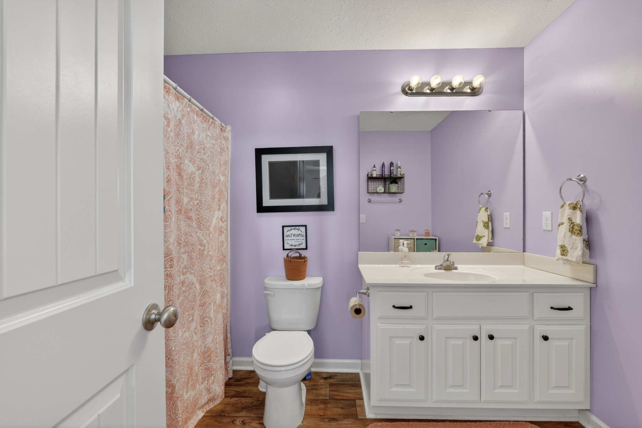198 L Mitchell Road Flintville, TN 37335 - Photo 22 of 41 a bathroom with a sink vanity granite and toilet