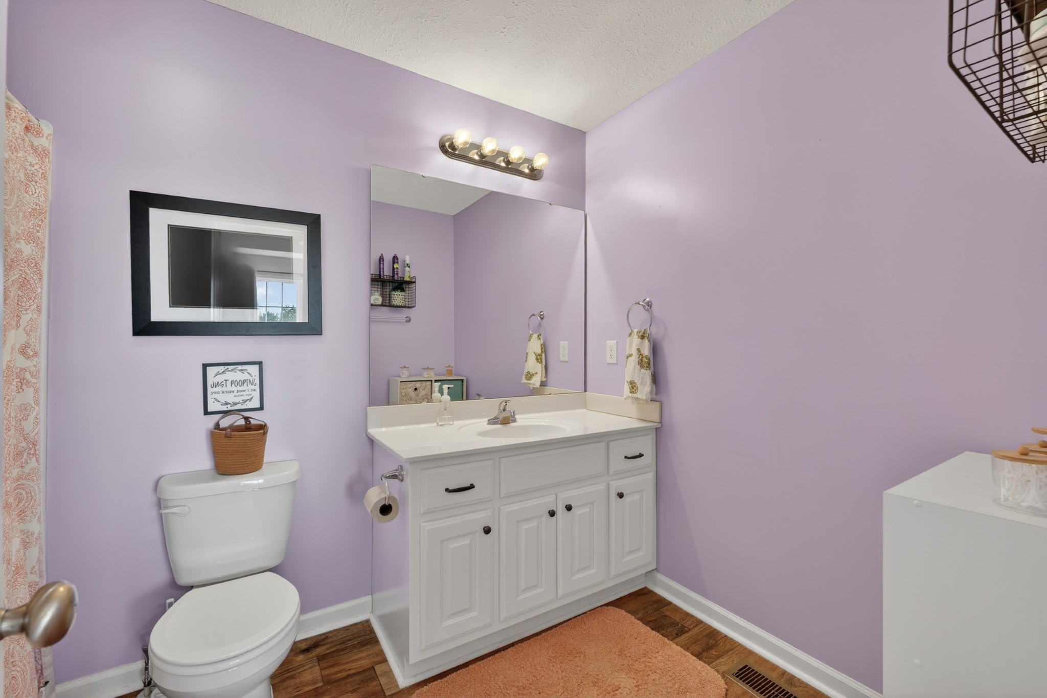 198 L Mitchell Road Flintville, TN 37335 - Photo 23 of 41 a bathroom with a sink toilet vanity and shower