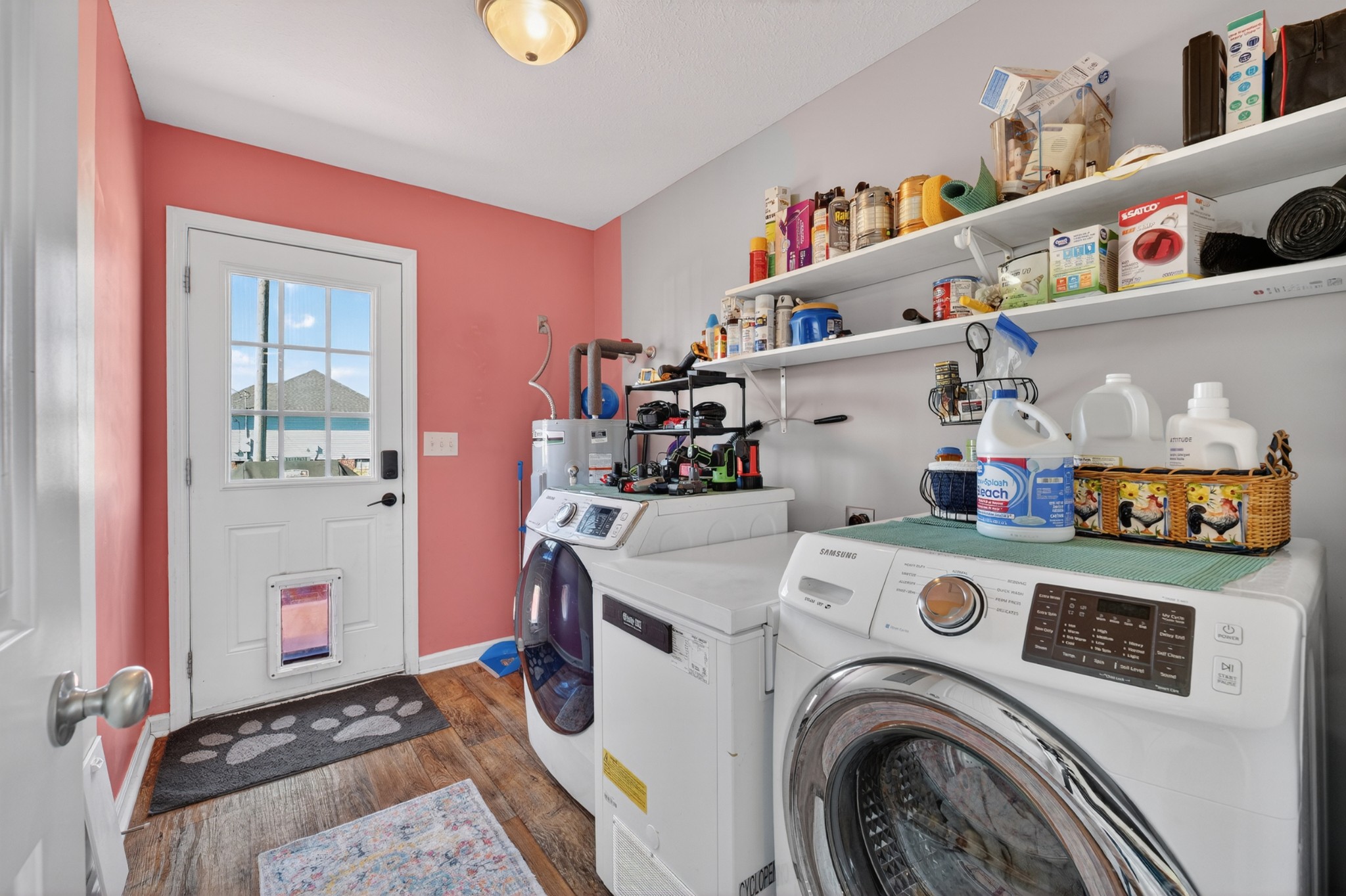 198 L Mitchell Road Flintville, TN 37335 - Photo 25 of 41 a utility room with dryer and washer