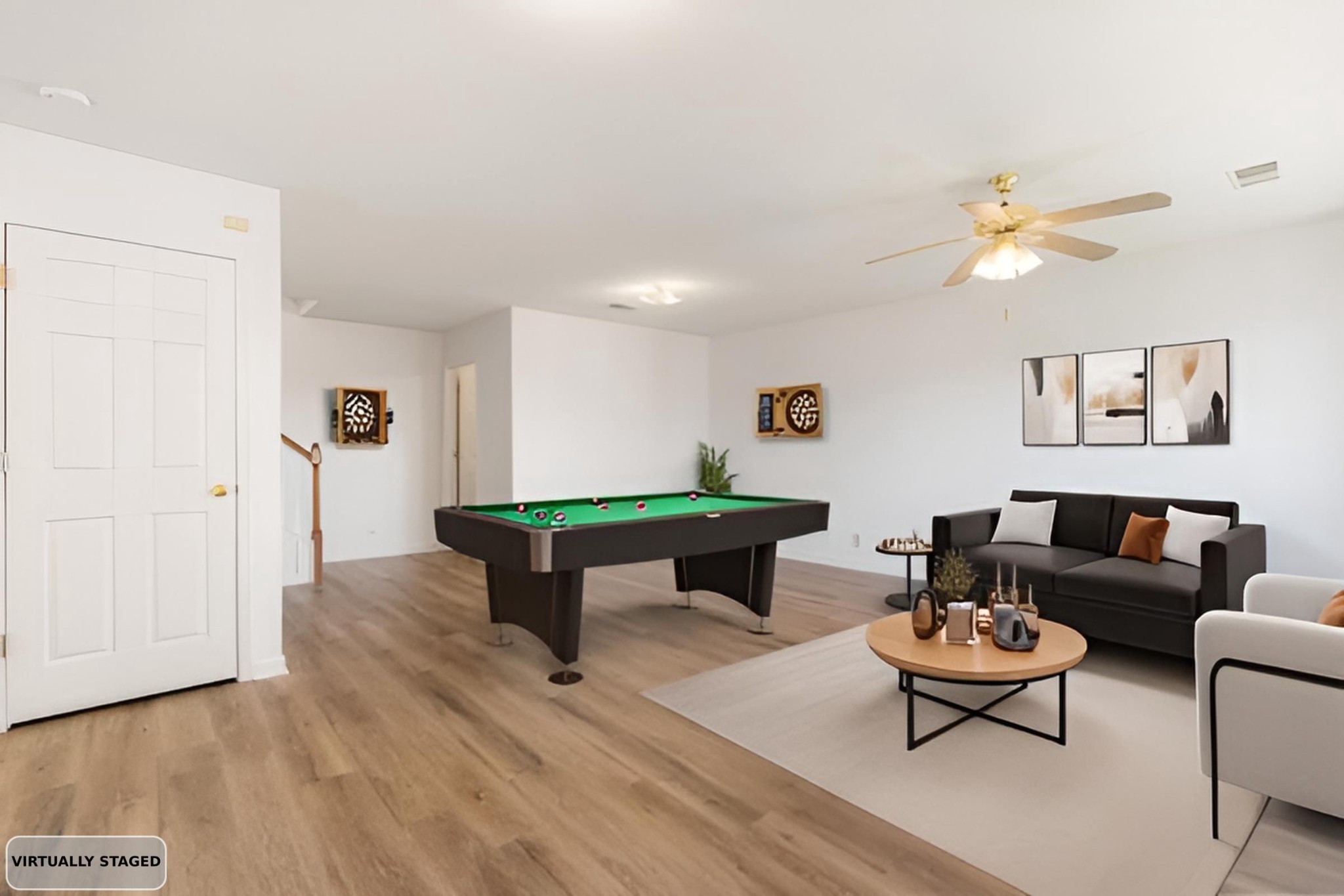 1068 Tulip Grove Road Hermitage, TN 37076 - Photo 77 of 100 a living room with furniture and a wooden floor