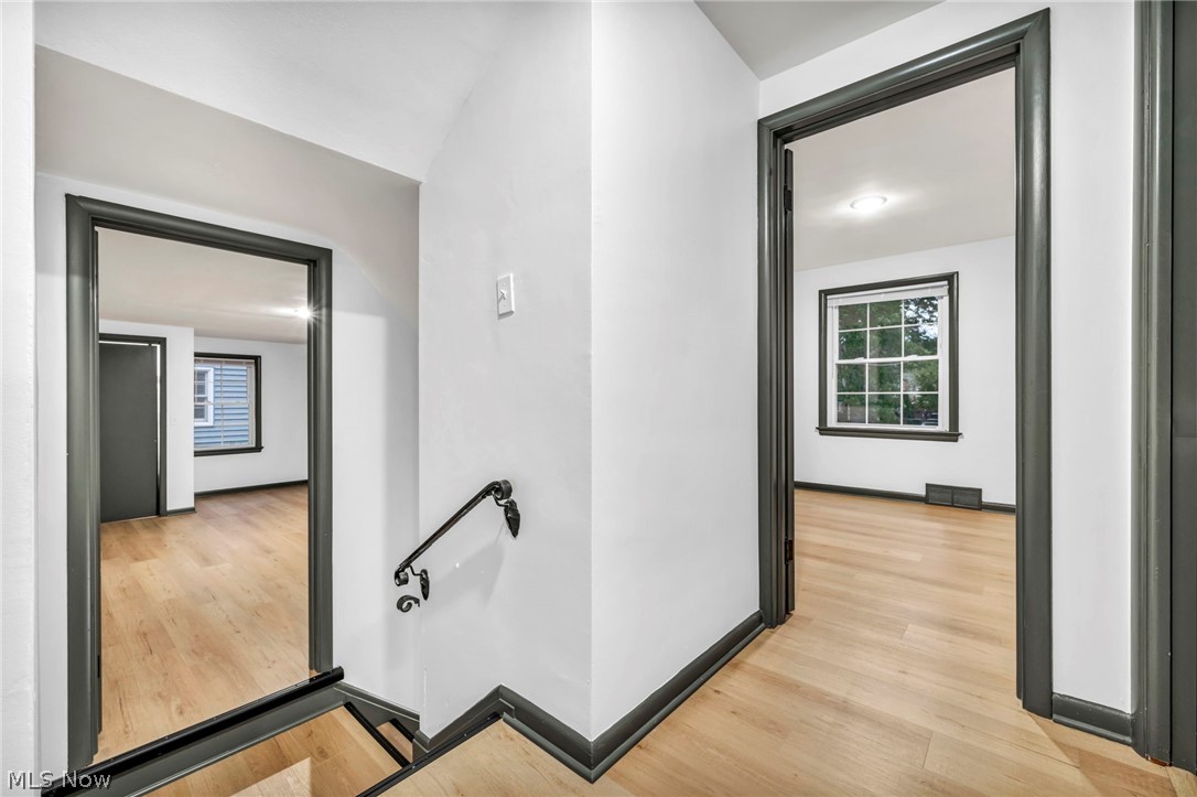 1352 Ford Road Lyndhurst, OH 44124 - Photo 10 of 48 Corridor featuring light hardwood / wood-style flooring