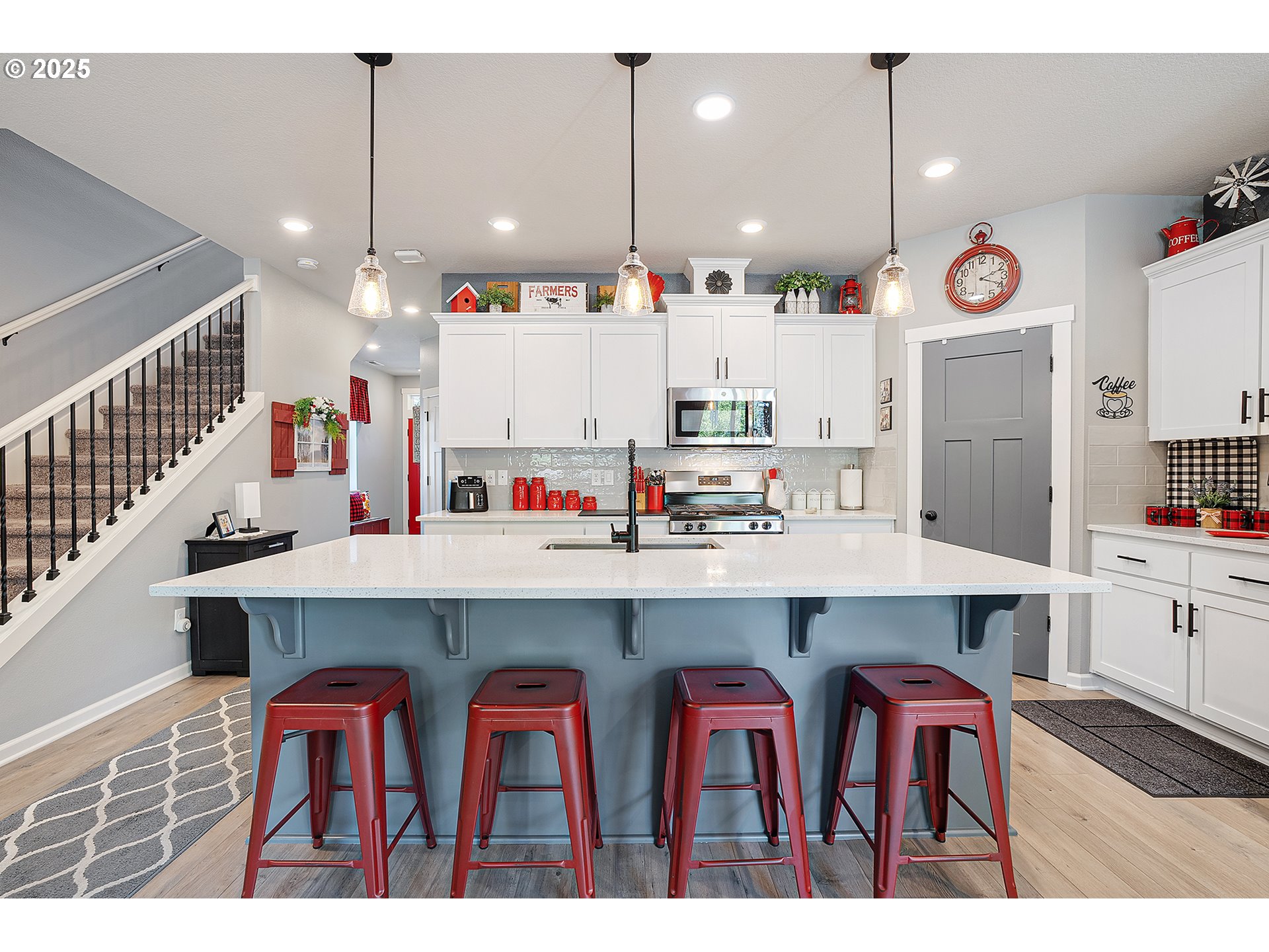 2091 35th Avenue Forest Grove, OR 97116 - Photo 8 of 43 a kitchen with cabinets and window