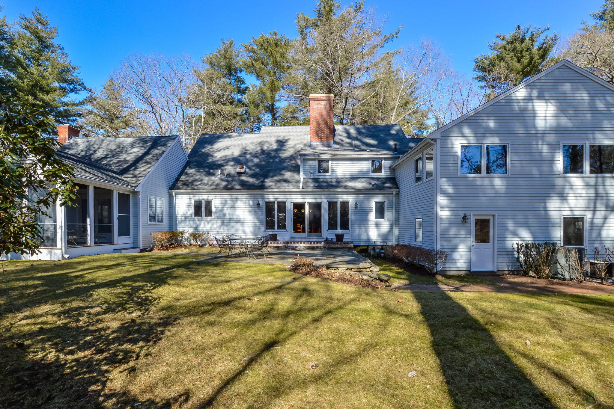 110 Cherry Brook Road Weston, MA 02493 - Photo 34 of 35 a view of a building with a swimming pool