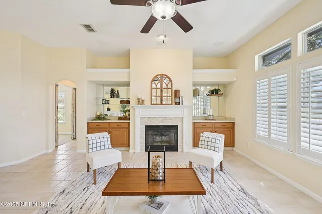 a view of outdoor space with deck and trees