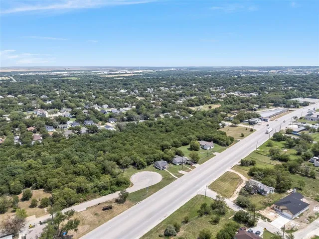an aerial view of city