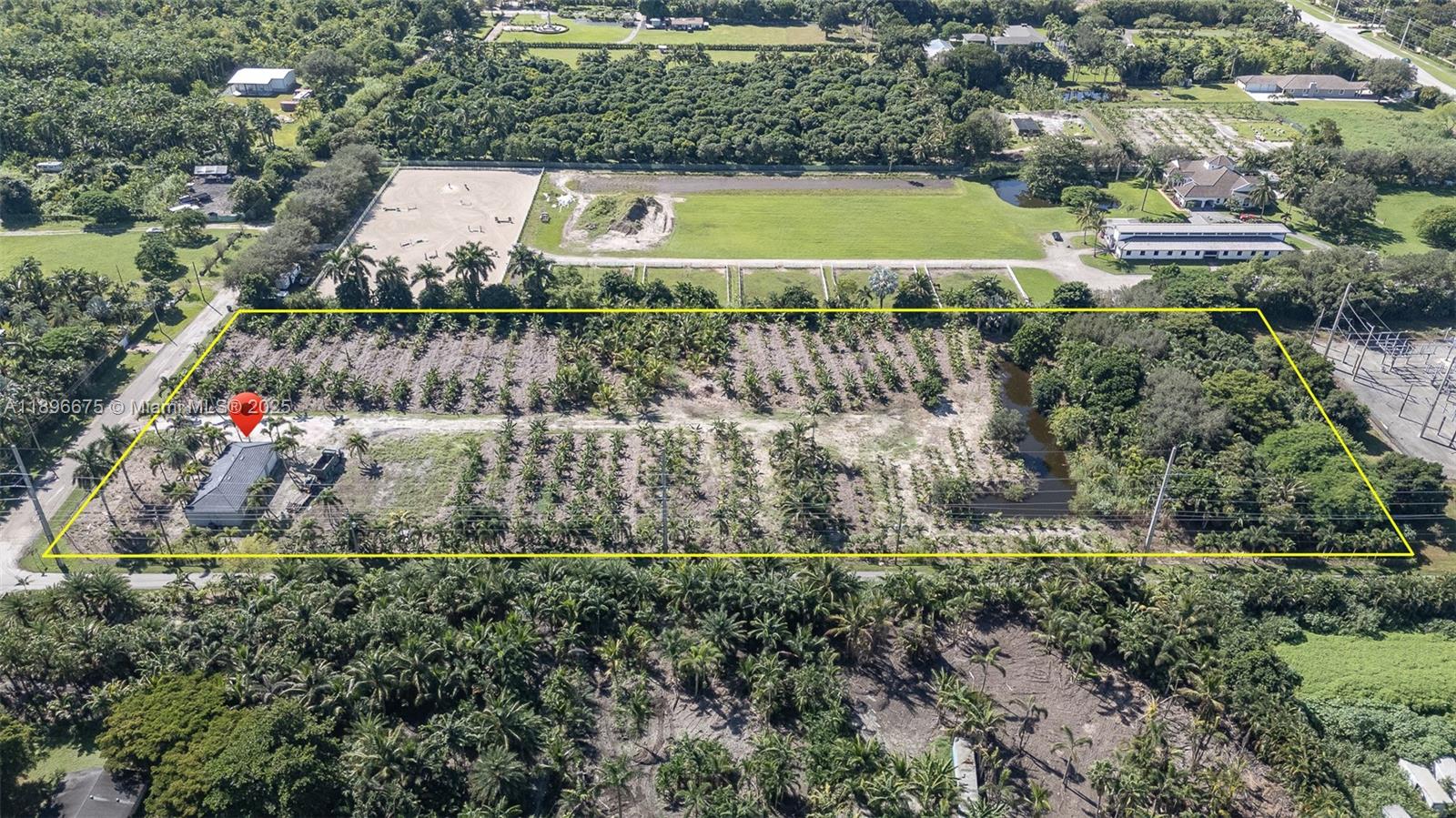 2045 Southwest 127th Avenue Davie, FL 33325 - Photo 5 of 7 an aerial view of a residential houses with outdoor space and street view