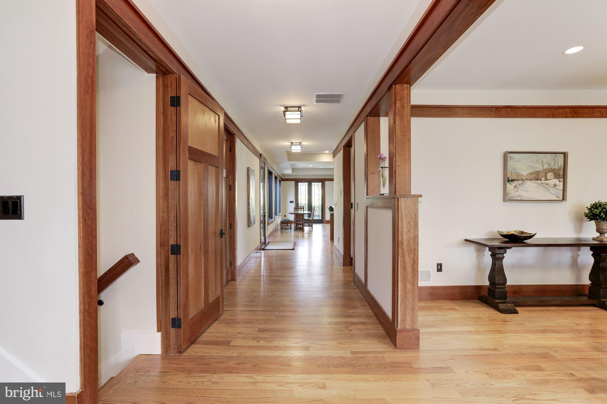 5631 Newington Road Bethesda, MD 20816 - Photo 19 of 96 Main entry with line of sight through the home