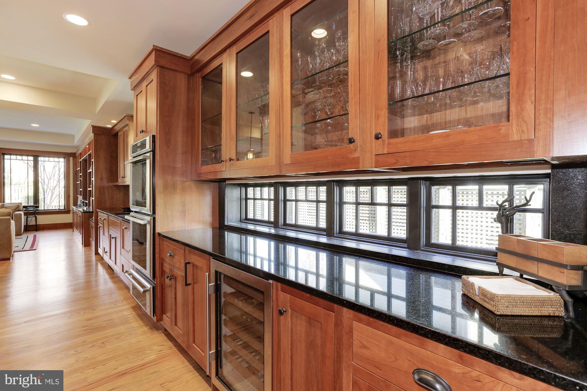 5631 Newington Road Bethesda, MD 20816 - Photo 29 of 96 Pantry with ice-maker and wine fridge