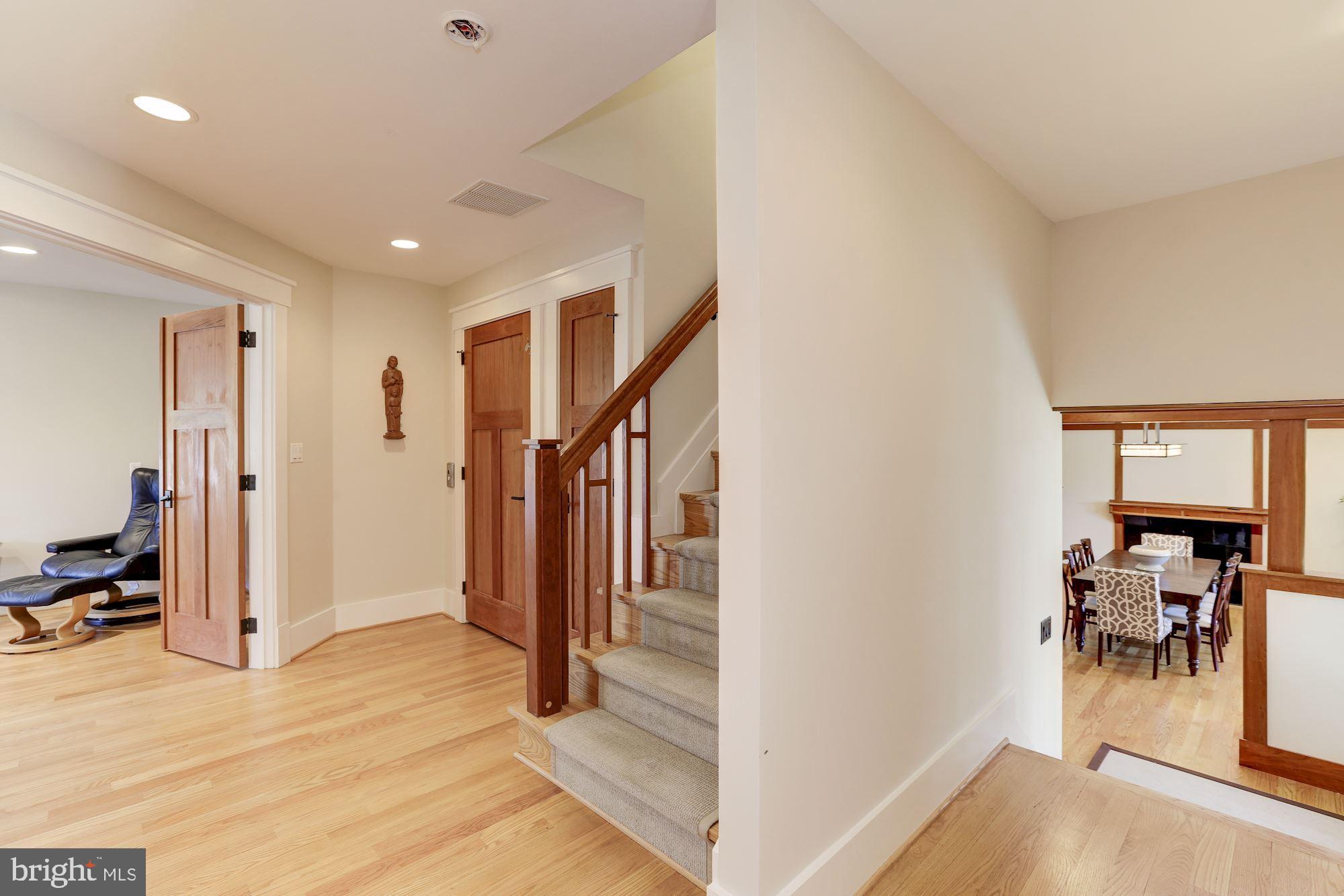 5631 Newington Road Bethesda, MD 20816 - Photo 33 of 96 Upper floor #1 landing with elevator