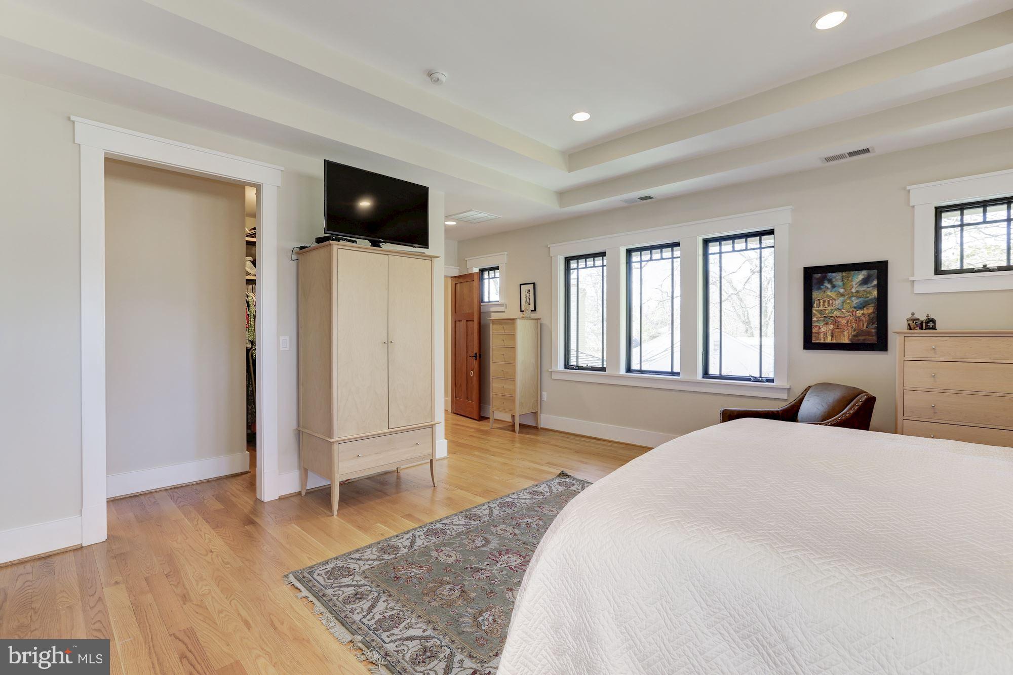 5631 Newington Road Bethesda, MD 20816 - Photo 37 of 96 Primary bedroom suite with entry to his/her closet