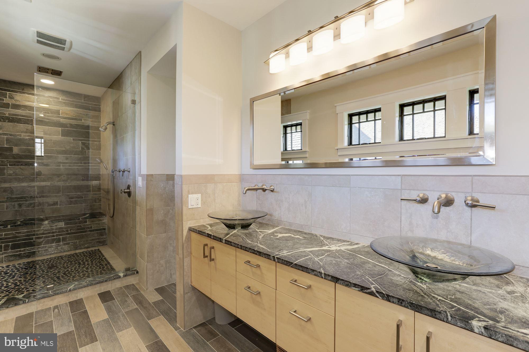5631 Newington Road Bethesda, MD 20816 - Photo 39 of 96 Primary bath with double vessel sinks