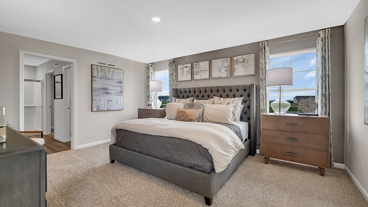 6719 Applegate Drive Plainfield, IL 60586 - Photo 35 of 39 a bedroom with a bed and a window