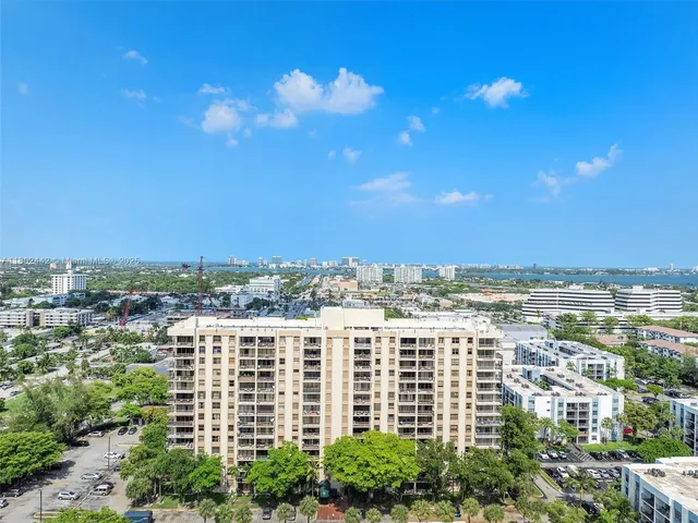 a view of a lobby with furniture