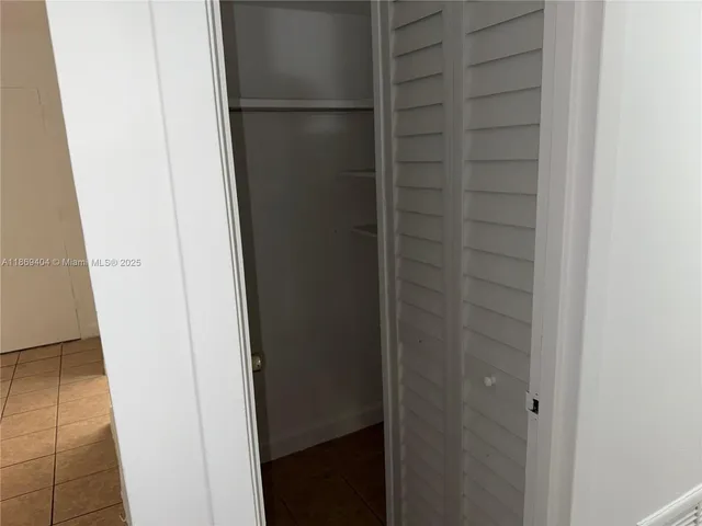 a view of closet