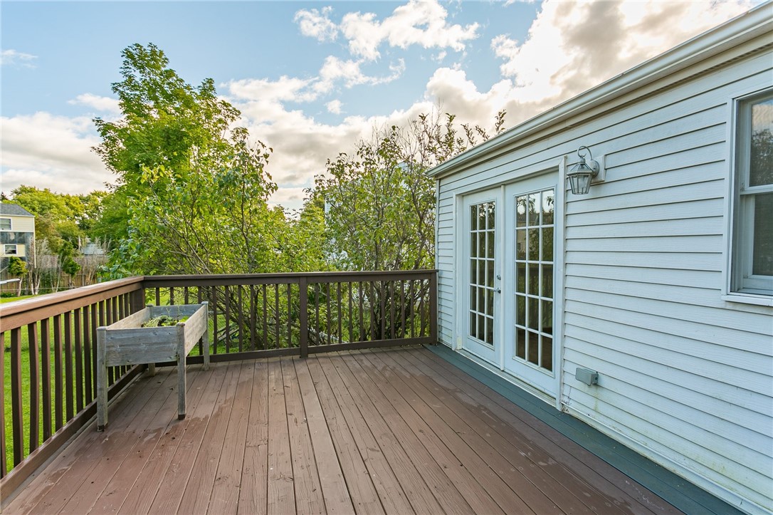 14 Prairie Trail Henrietta, NY 14586 - Photo 18 of 20 deck off of second floor living/dining room