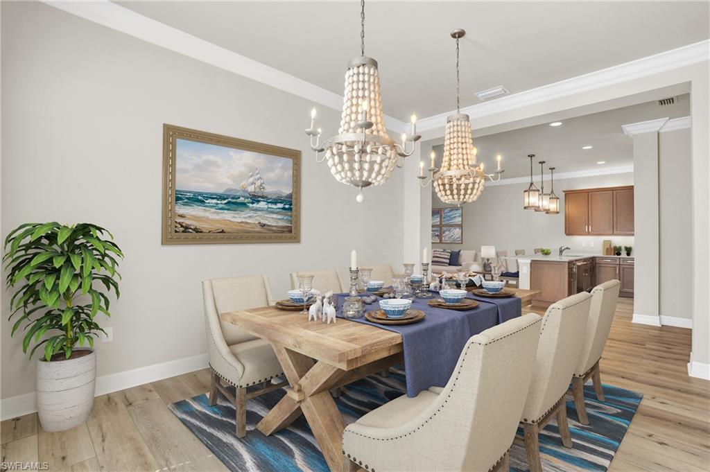 4420 Aurora Street Naples, FL 34119 - Photo 4 of 50 Formal Dining Room Virtually Staged
