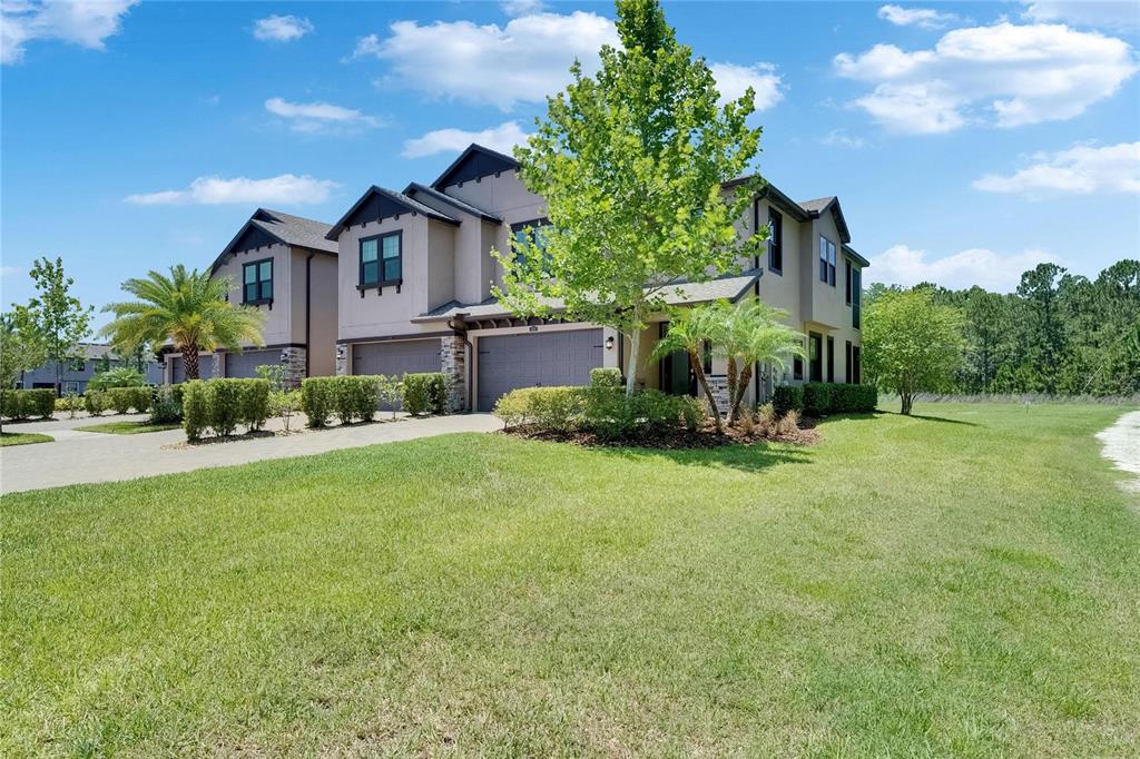 4899 Isola Court Wesley Chapel, FL 33543 - Photo 12 of 86 a house view with a garden space