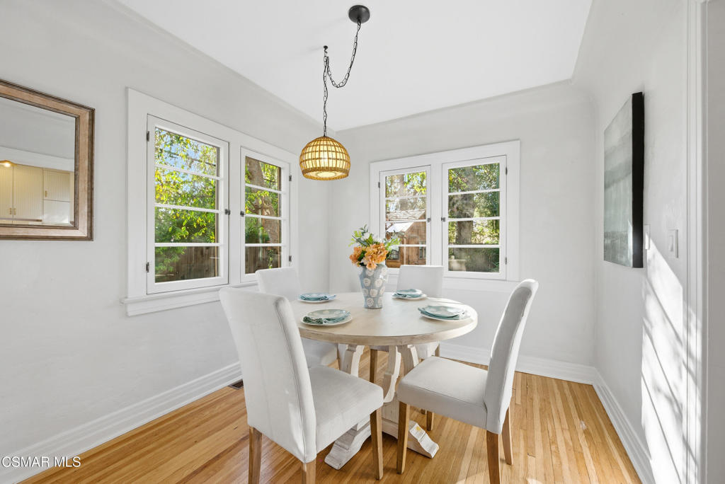 9160 Huston Road Chatsworth, CA 91311 - Photo 3 of 32 a view of a dining room with furniture window and outside view