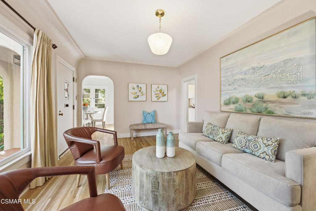 9160 Huston Road Chatsworth, CA 91311 - Photo 10 of 32 a living room with furniture and a large window