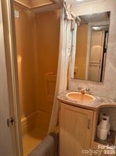 148 Trivette Trail Mount Gilead, NC 27306 - Photo 7 of 9 a bathroom with a sink and a mirror