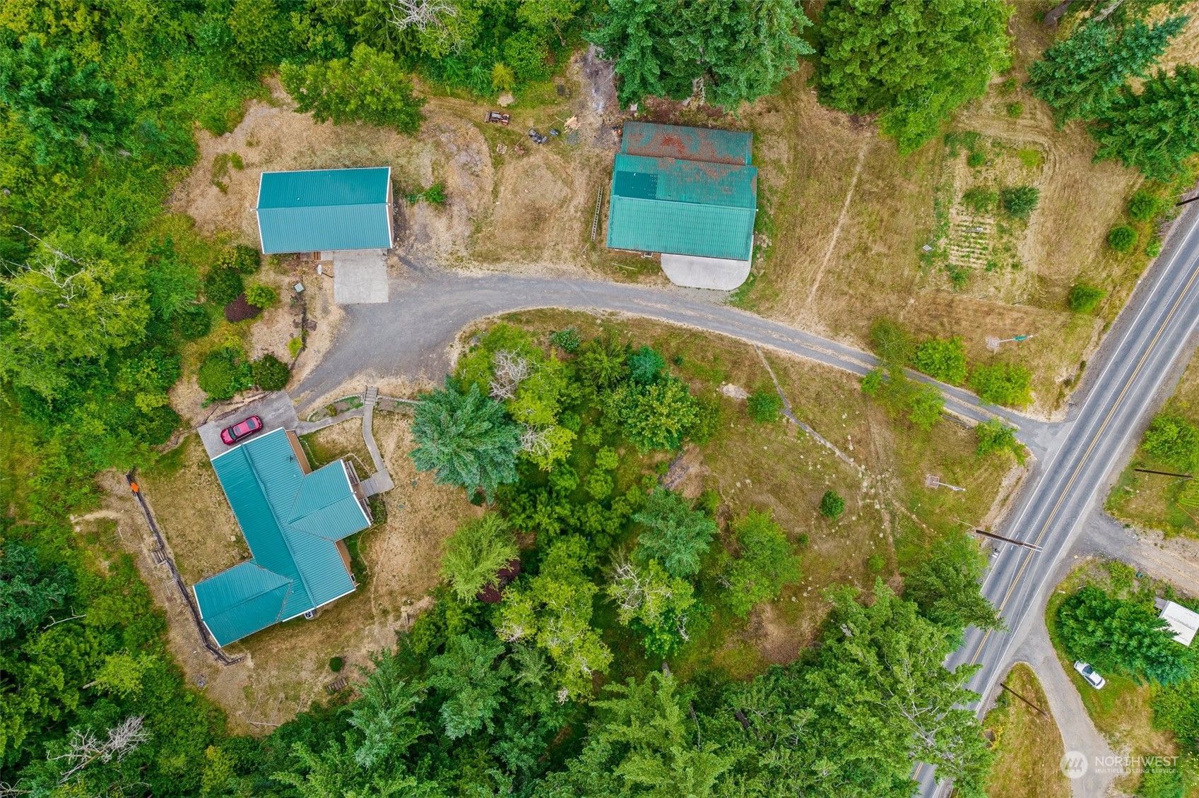 669 Twin Oaks Road Chehalis, WA 98532 - Photo 1 of 33 an aerial view of a house