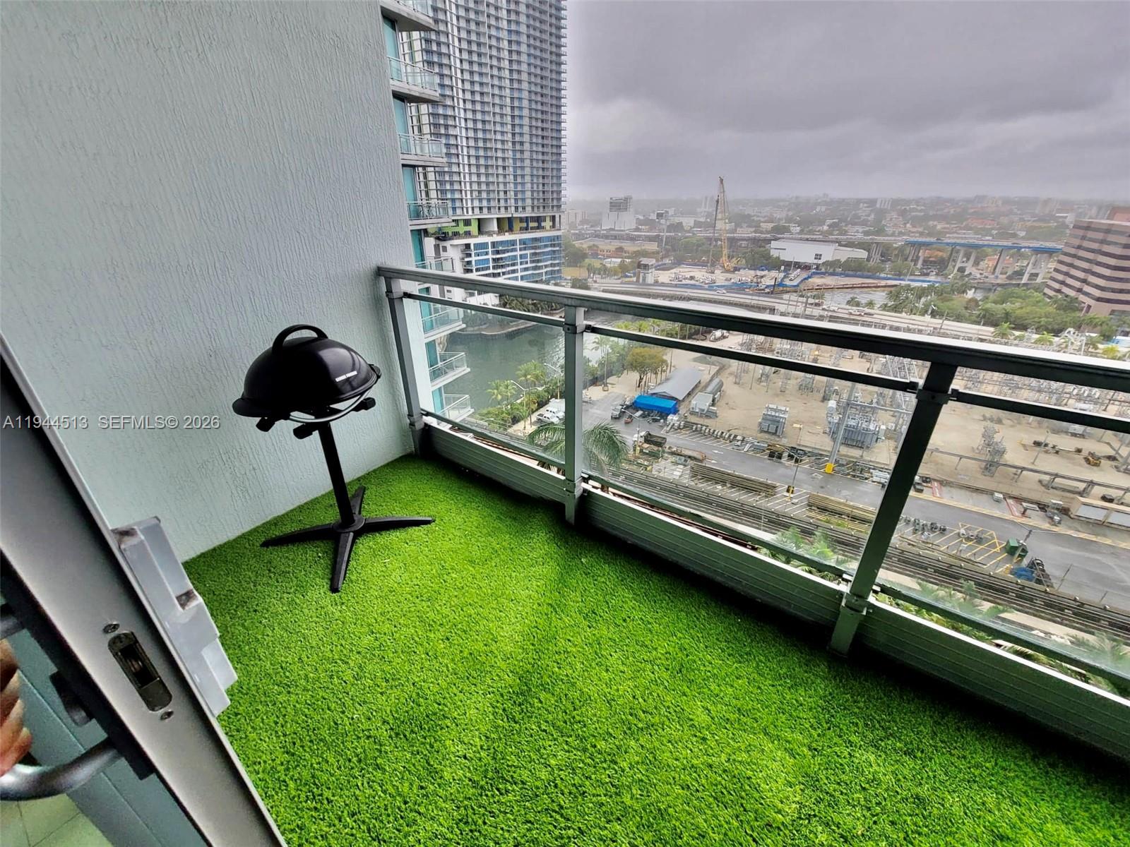 92 Southwest 3rd Street, Unit 1808 Miami, FL 33130 - Photo 13 of 45 a view of swimming pool with a sink and garden