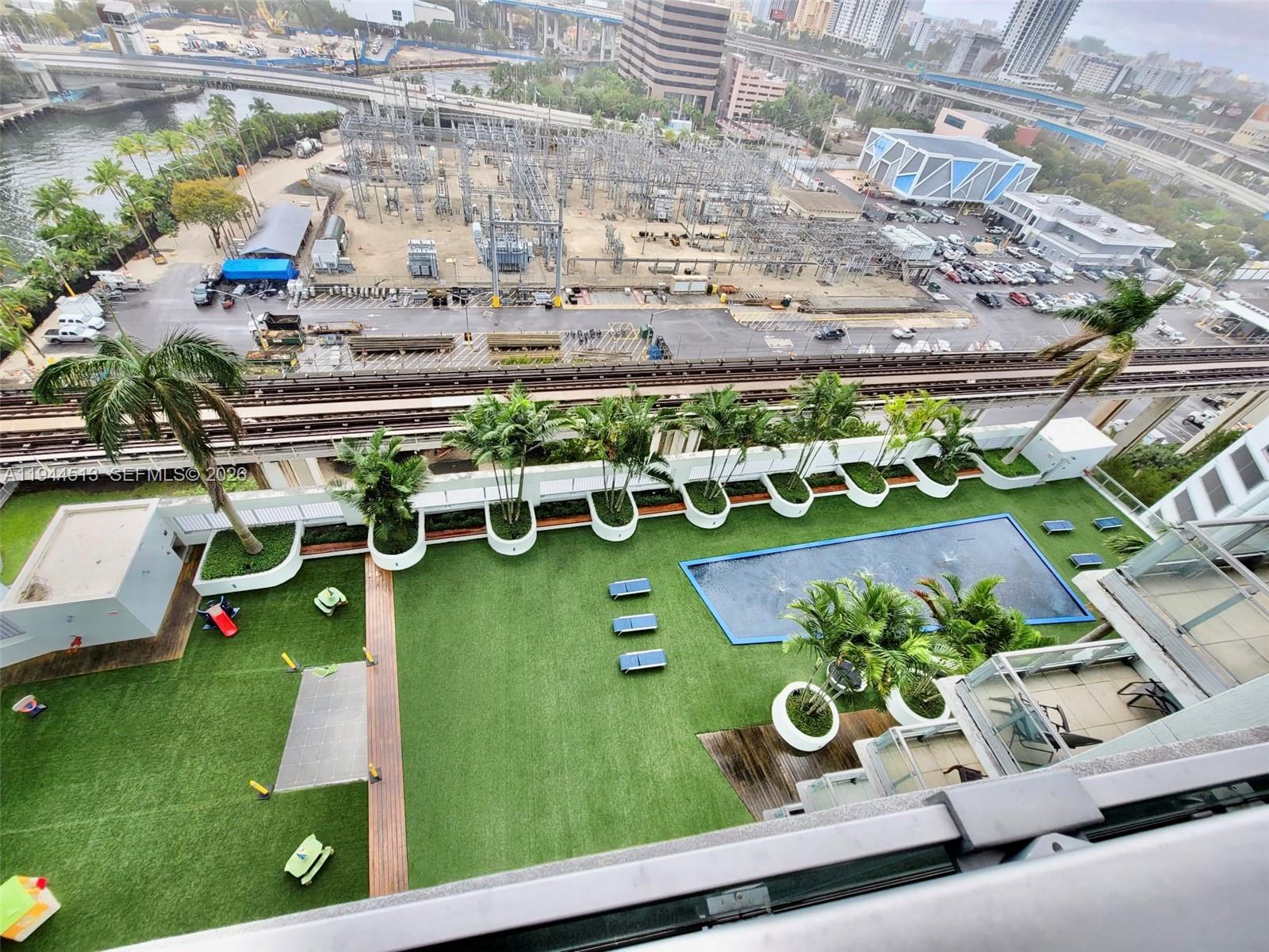 92 Southwest 3rd Street, Unit 1808 Miami, FL 33130 - Photo 15 of 45 a view of an outdoor space