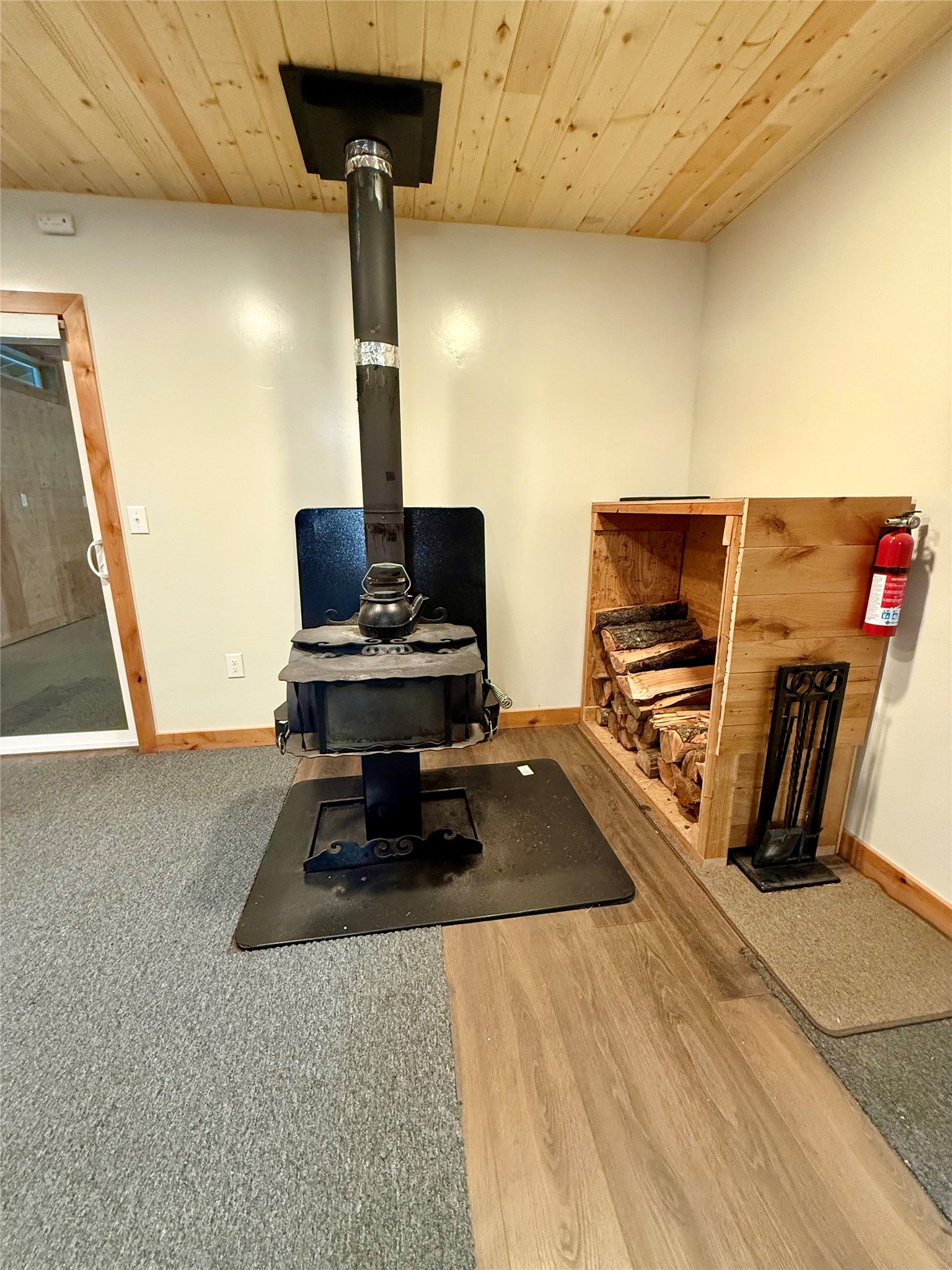 421 Cherry Creek Road Thompson Falls, MT 59873 - Photo 16 of 75 Wood stove in the house