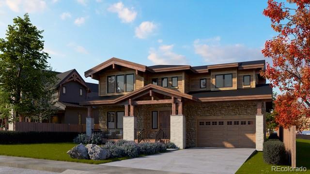 1020 24th Street Golden, CO 80401 - Photo 2 of 6 a front view of a house with a garden