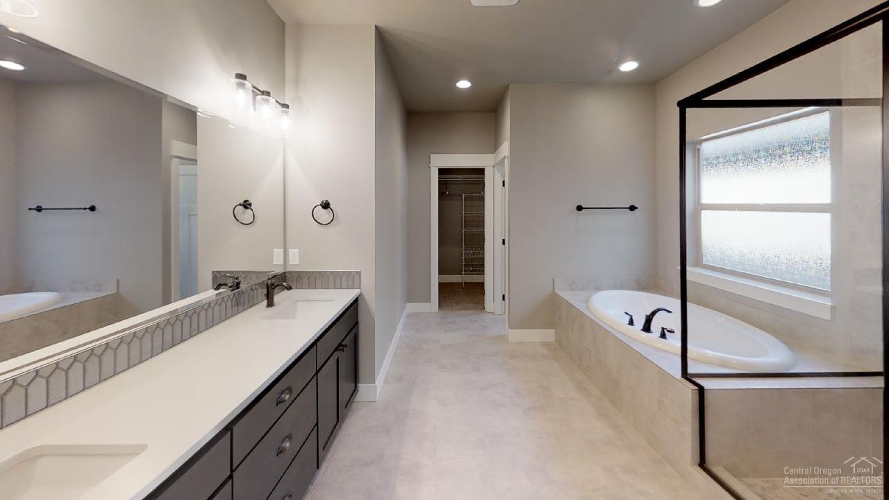 20167 Roper Lane, Unit LOT 30 Bend, OR 97703 - Photo 13 of 24 Master Bath of finished home.
