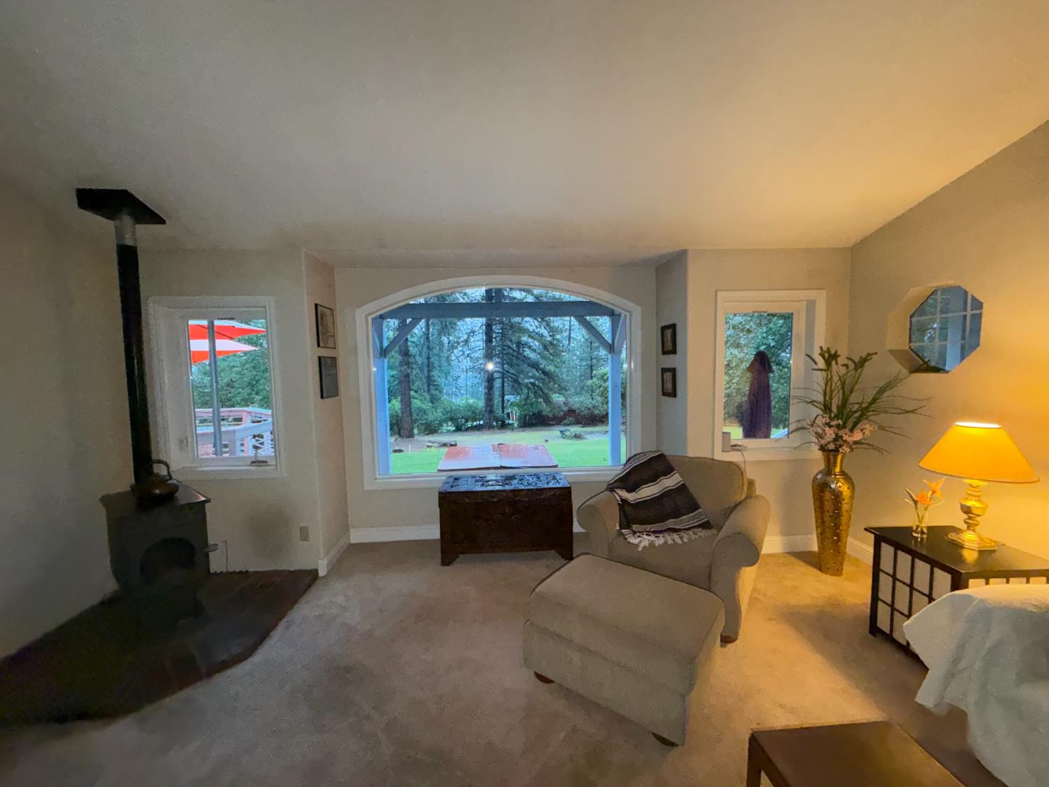 645 Rigby Lane Applegate, CA 95703 - Photo 26 of 52 a living room with furniture and a flat screen tv