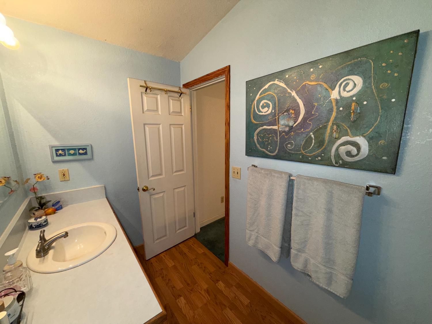 645 Rigby Lane Applegate, CA 95703 - Photo 34 of 52 a bathroom with a toilet and a sink