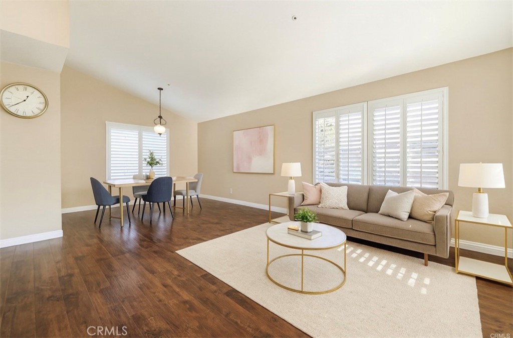 16444 Trelaney Road Fontana, CA 92337 - Photo 3 of 21 a living room with furniture and a wooden floor