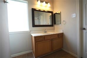 25202 Diamond Ranch Drive Katy, TX 77494 - Photo 9 of 13 a bathroom with a sink vanity and mirror